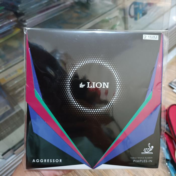 KARET TENIS MEJA LION AGGRESSOR ORIGINAL
