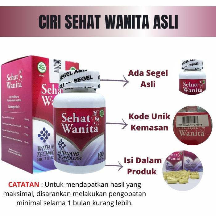 Obat Haid Tidak Teratur Lancar Herbal Jamu Sehat Wanita Pelancar Haid