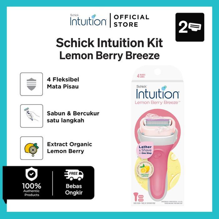 jl9e- Schick Intuition Kit Lemon Berry Breeze