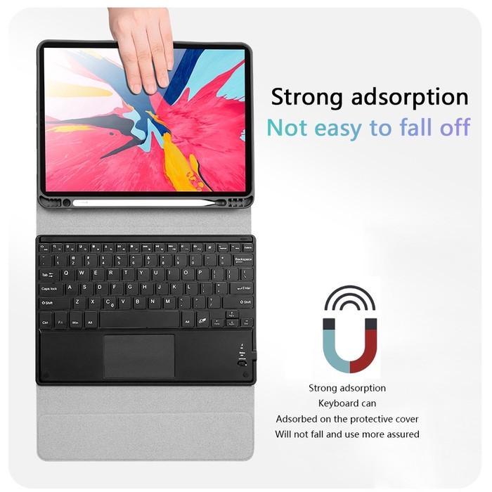 Ipad 8 10.2 2020 Flip Case Bluetooth Keyboard Trackpad Pencil Holder