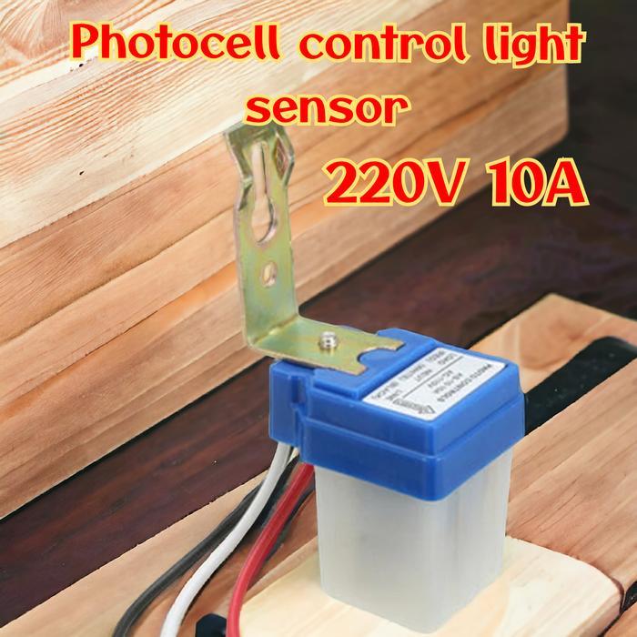 Photocell Control Light Sensor 10A 220V Alat Sensor Cahaya Otomatis