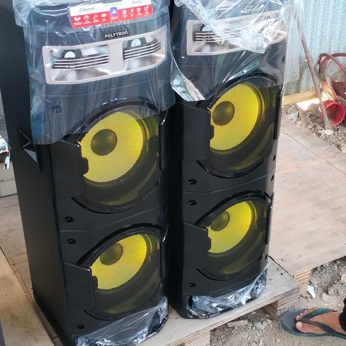 speaker polytron 10d28 bluetooth