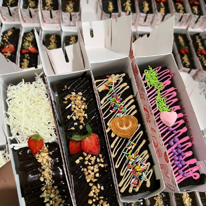 Box Wadah Brownies Termurah / Box Corndog / Box Hotang / Box Sosis /Box Sate / Box Bolen Mini / Box