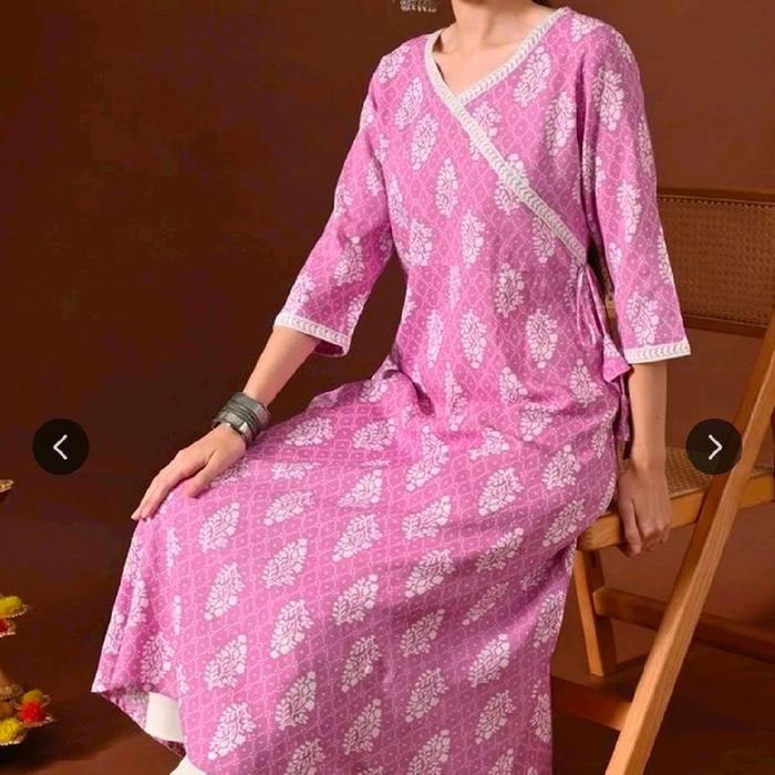 Laqueens NEW ARRIVAL Mirage anarkali Angrakha tali samping kurti kurta baju India remaja bordir moti
