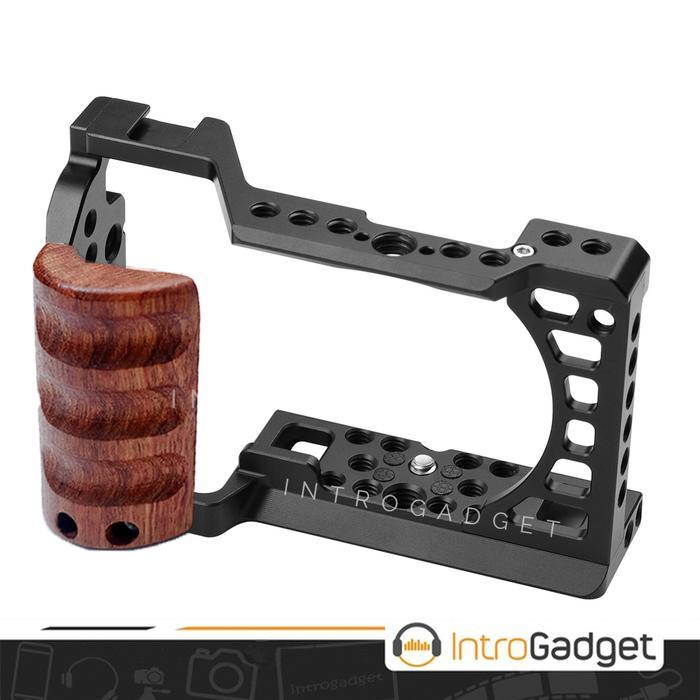 CAGE RIG SONY A6000 A6300 A6400 A6500 WOODEN SMALLRIG UURIG ANDOER