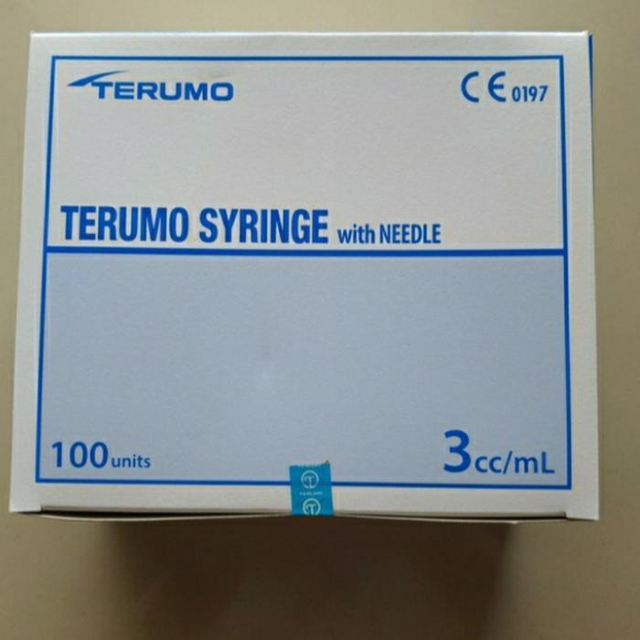 syringe 3 ml terumo spuit 3 CC terumo suntikan 3 CC terumo