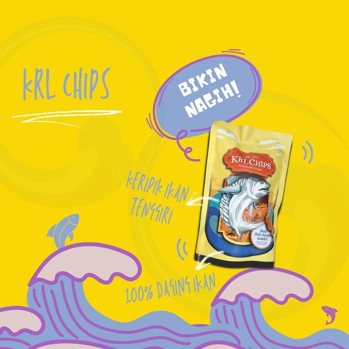 Kng Keripik Ikan Tenggiri KRL Chips Maknan Siap Saji