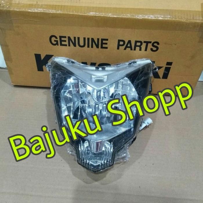 BERKUALITAS Headlamp reflektor assy ninja 250 mono z250sl z250 sl z 250sl original kawasaki