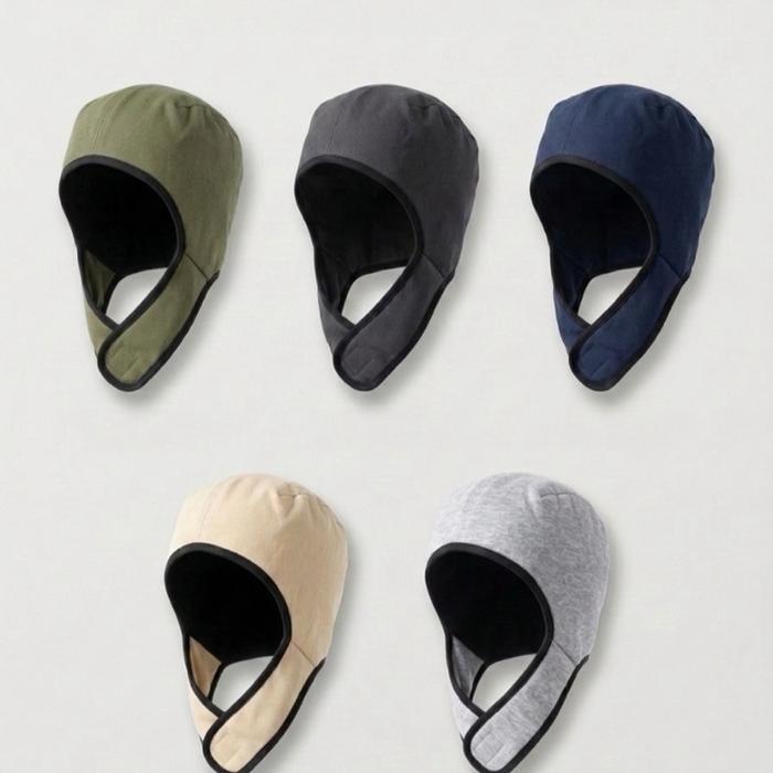 Kupluk Topi Pilot Pelapis Helm Beanie Hat Allsize Dewasa Anti Kotor & Bau Elastic Fit Rambut Tetap