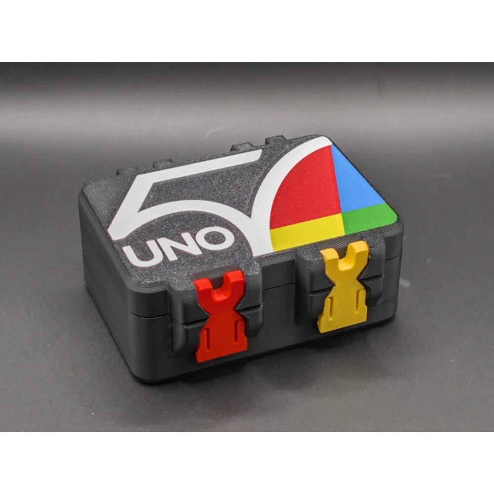 Case tempat kotak kartu card holder uno 50th anniversary storage box