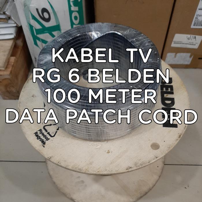Baru Kabel Tv Belden Rg6 100Meter / Belden Rg 6 9116S 100Meter / Belden Rg6