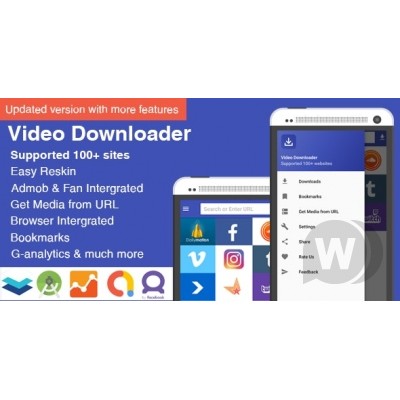 Android Video Downloader - Source Code Aplikasi Mobile