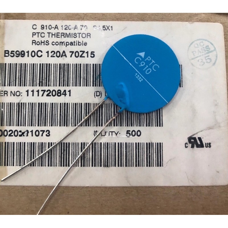 Terbaru 1pcs B59910C120A70 Z15 EPCOS Thermistor PTC C910 C 910-A 120-A 70 24