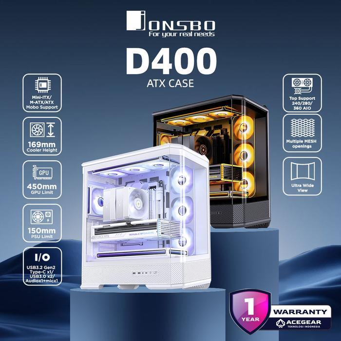 Jonsbo D400 (Atx Pc Case)