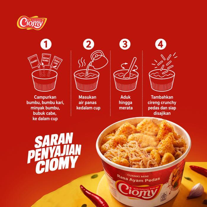 CIOMY - [READY STOCK] Cuanki Instan Mix Varian Cup Reg & Cup Lite HALAL & Sudah BPOM