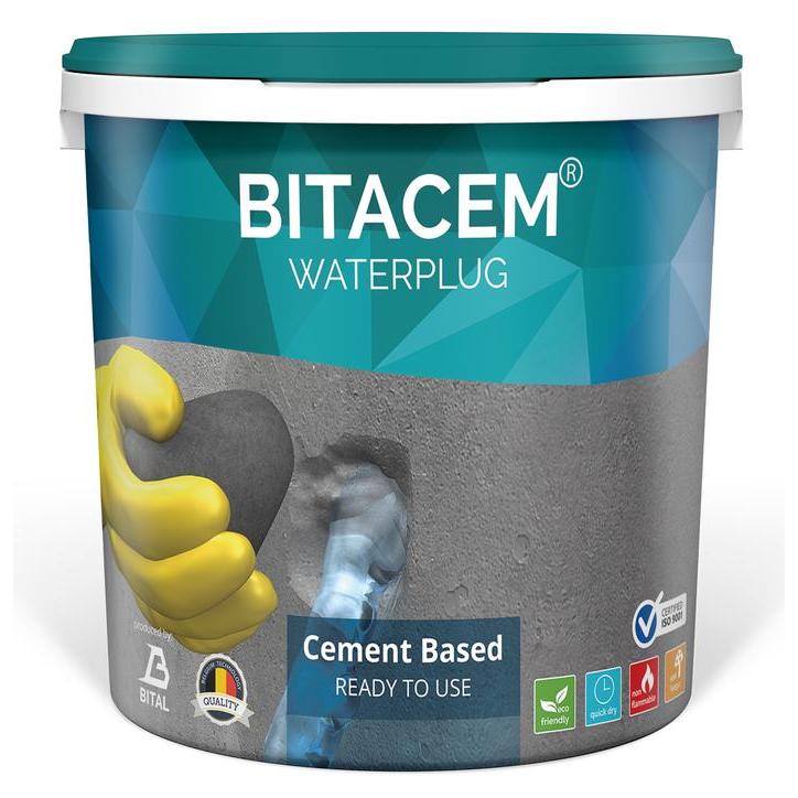 4Kg Bitacem Waterplug Penyumbat Kebocoran Beton & Dinding