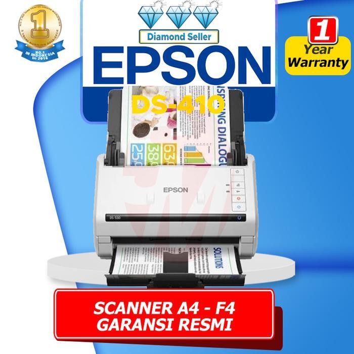 Scanner Epson Ds-410 Epson Ds410 Scan Upto A3 Stitch-Garansi Resmi