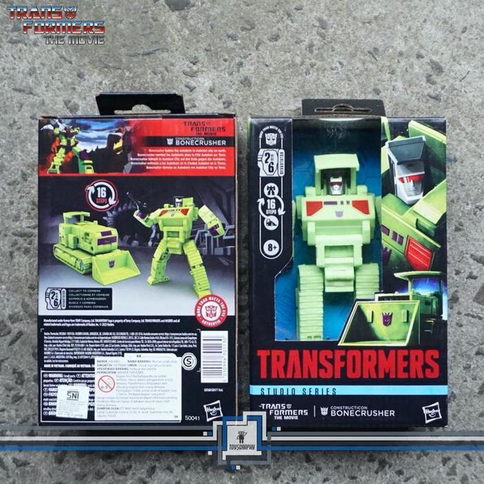 Transformers Studio Series The Movie BONECRUSHER G1 Deluxe Class Combiner DEVASTATOR