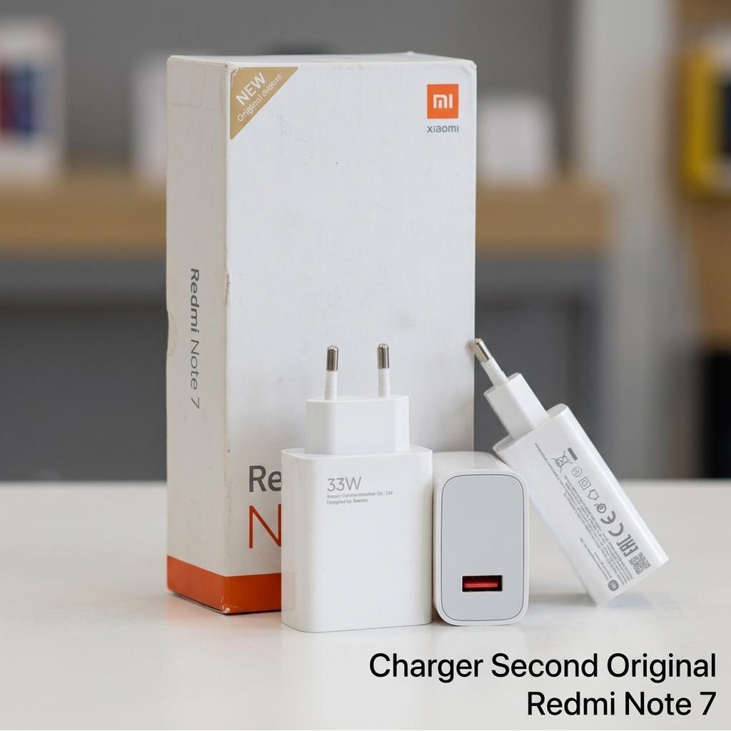 Charger HP Xiaomi MDY-11-EZ Original Bekas USB Oren 33W 3A Fast Charge Redmi Note 7