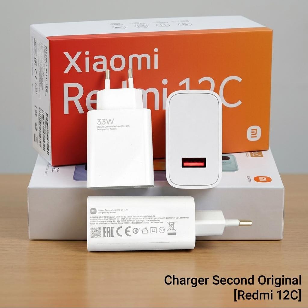 Charger Xiaomi MDY-11-EZ Turbo Charge Ori Second USB Oren 33W 11V 3A Redmi 12C Charger HP Kepala Cha