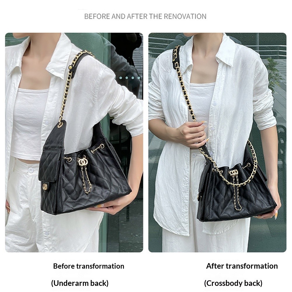 Bag Shoulder Pads For Chanel 25Bag Pressure-reducing Leather Shoulder Rest Anti-slip Bag Strap