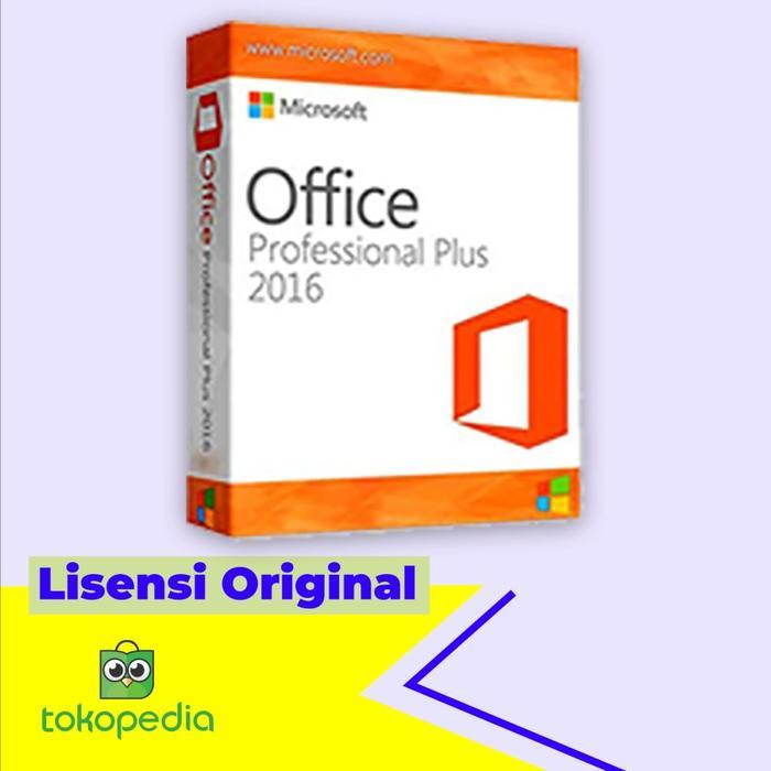 Microsoft Office 2016 Pro Plus Lisensi Original Lifetime