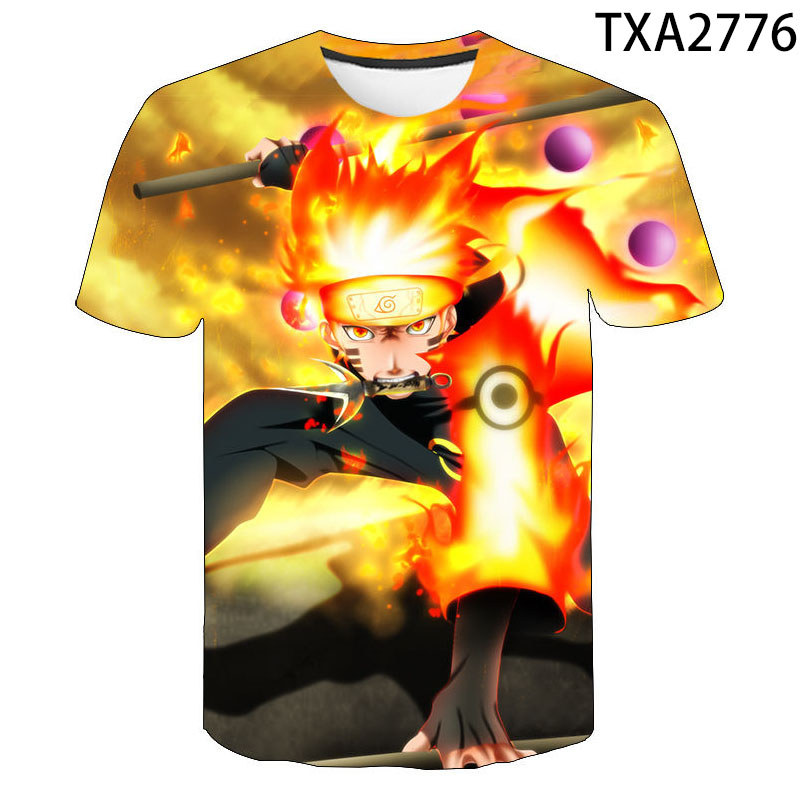 T-shirt Naruto Baru Kaos Naruto Anime