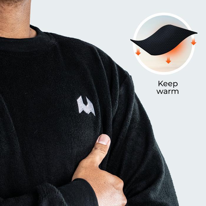 Arc'Teryx Outdoor - Jaket Polar Crewneck Hikemore Midlayer 01 Outdoor Original