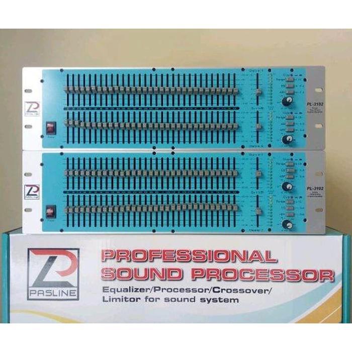 EQ 2x31 Band Pasline PL 3102 Suara Bagus Original Bergaransi