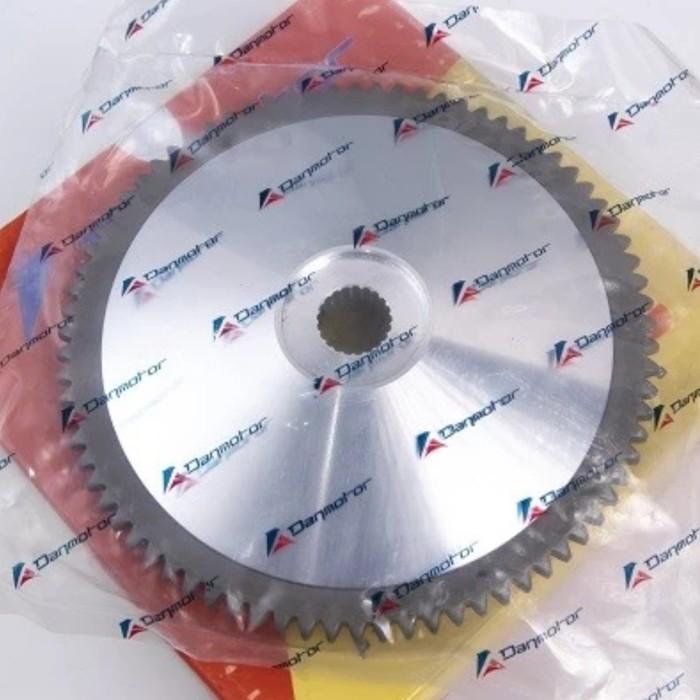 DRIVE PULLEY GIGI GEAR, FLYWHEEL, PULLY STATER VESPA LX 2V, VESPA S 2V, LIBERTY 150 2V ASLI MERK