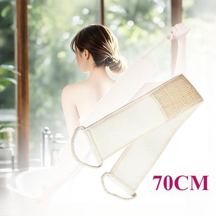 80CM Sikat Punggung Loofah Natural Loofah Back Brush Alat Gosok Badan Punggung Mandi