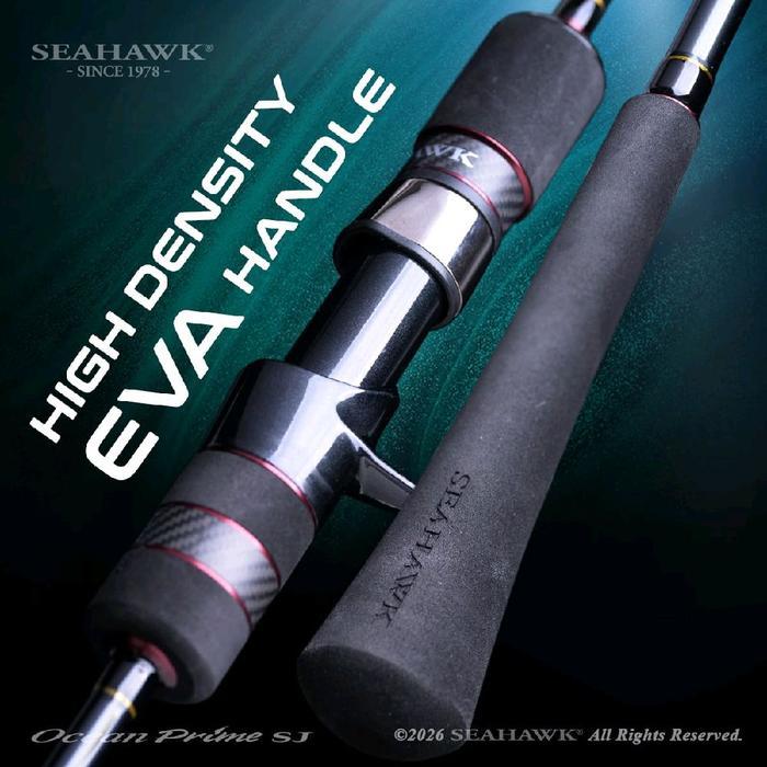 Joran Seahawk Ocean Prime SJ Joran Jigging Slow Jigging Ring Sudah Fuji