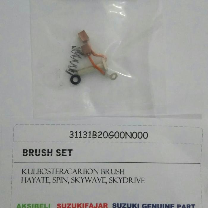 Kulboster/carbon brush Suzuki Skywave