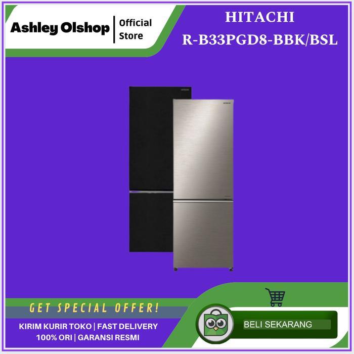 Kulkas Bottom Freezer Promo Kulkas Freezer Bawah Hitachi RB33PGD8 275l