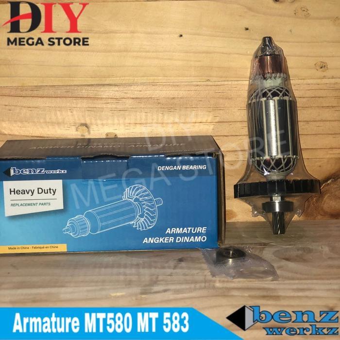 Armature maktec MT 583 circular saw maktec 580 583 angker MT580 benz