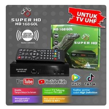 STB Receiver SUPER HD 168 GOL komodo