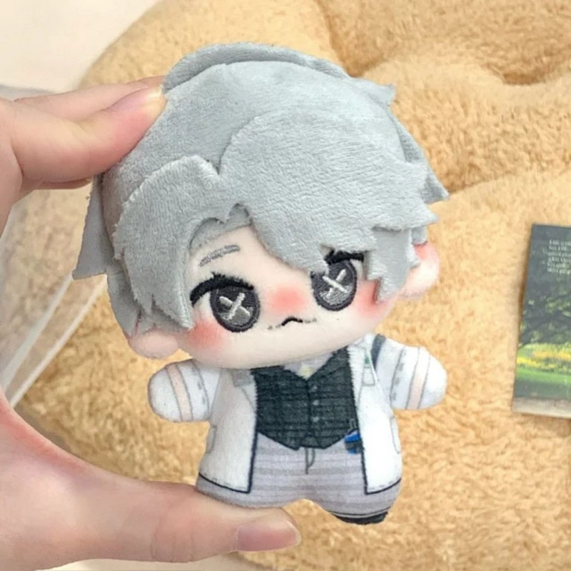 Cartoon Identity V Doll Keychain 10cm Plush Cotton Doll Pendent Explorer Composer Mercenary Anime