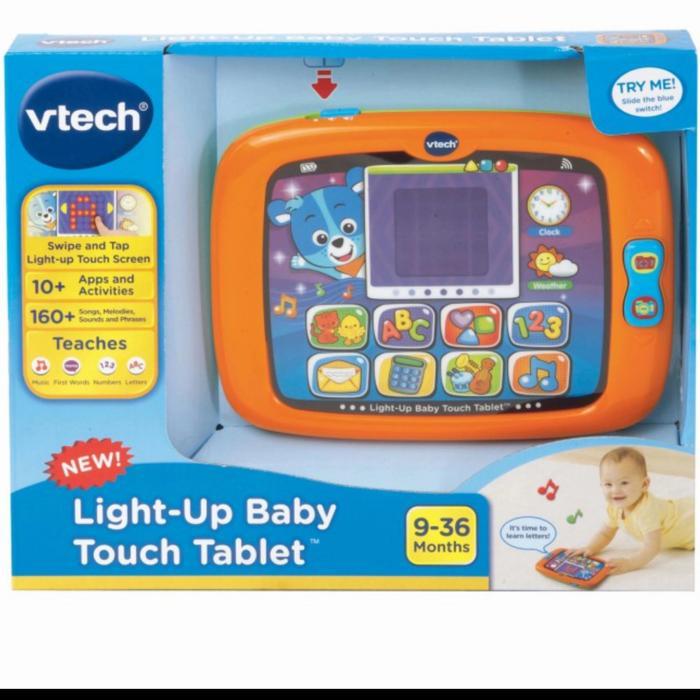 VTech Light Up Baby Touch Tablet / VTech Light-Up Baby Touch - Orange