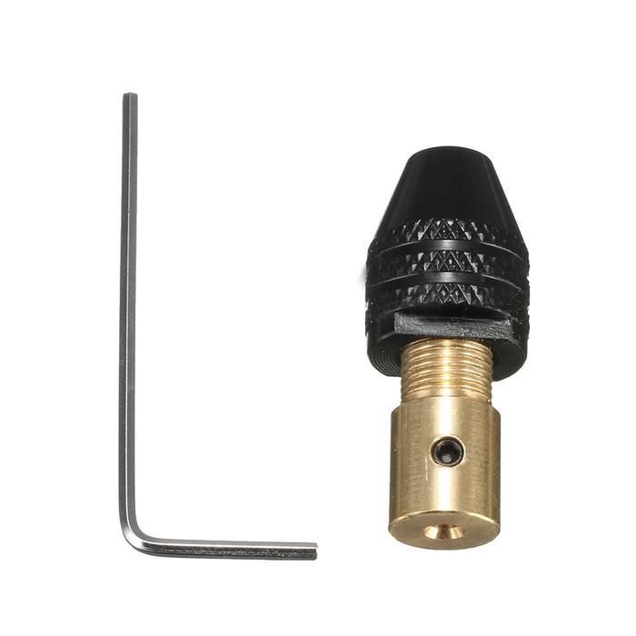SALE!! Kepala Bor Mini Drill Keyless Chuck Collet Dinamo Motor DC