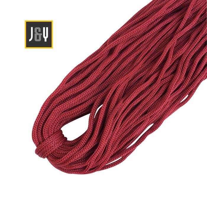 new TALI KUR 3 MM BAHAN BENANG POLY MERAH MAROON