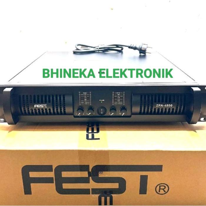 Power Fest ZPA 4800 Orinal Amplifier Fest ZPA4800
