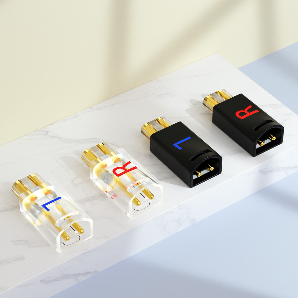 1Pair Earphone Adapter IE80S/IE80/IE8I/IE8 Male to QDC 2 PIN Female Earbuds Connecter