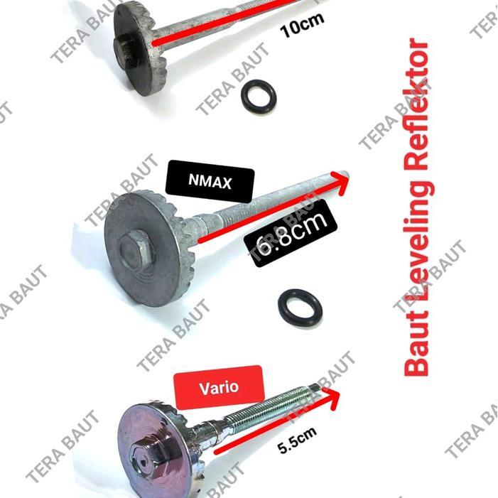 BAUT LEVELING STELAN LAMPU REFLEKTOR NMAX , XMAX, VARIO SIAP KIRIM