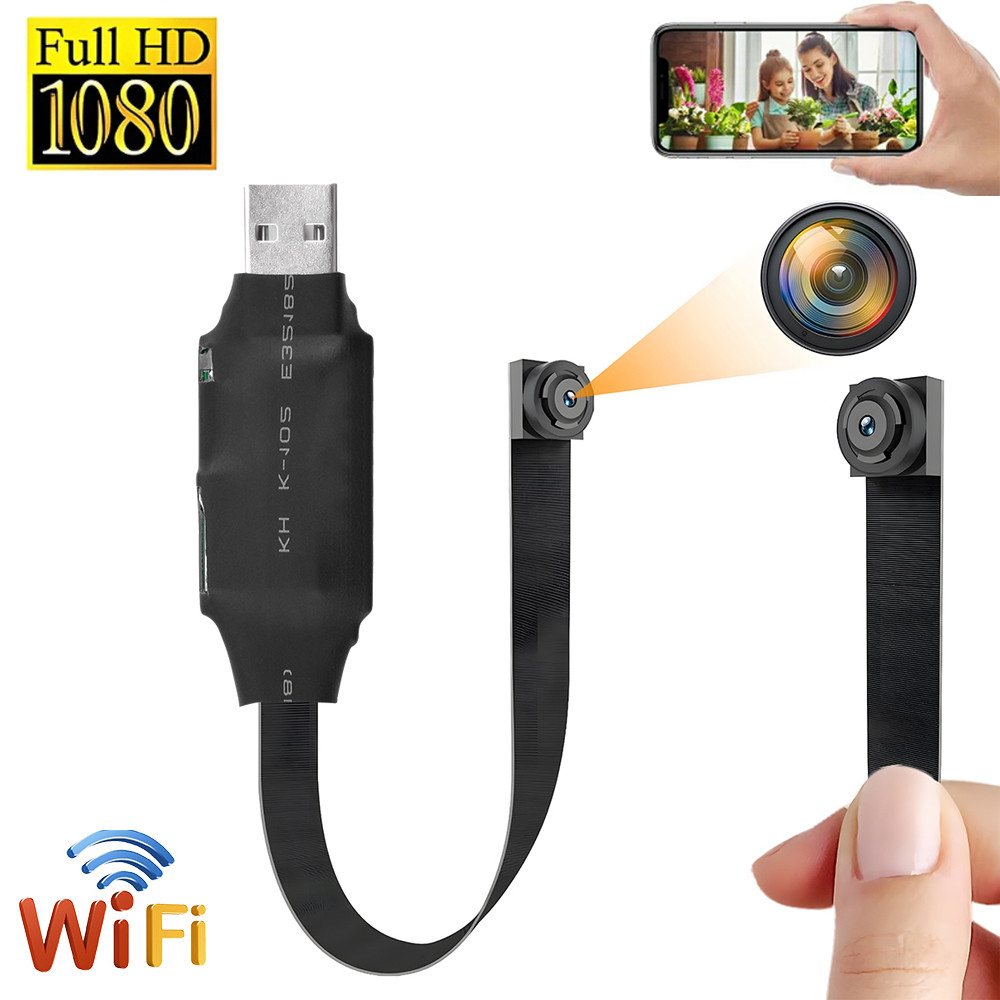 HD 1080P DIY Wifi Mini Camera Portable Small Camera Mini Camera Wireless Network Camera Loop