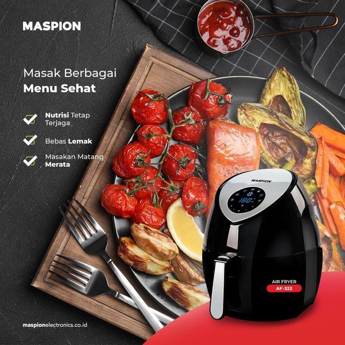 Air Fryer Maspion Af-322 / Air Fryer / Penggorengan Tanpa Minyak