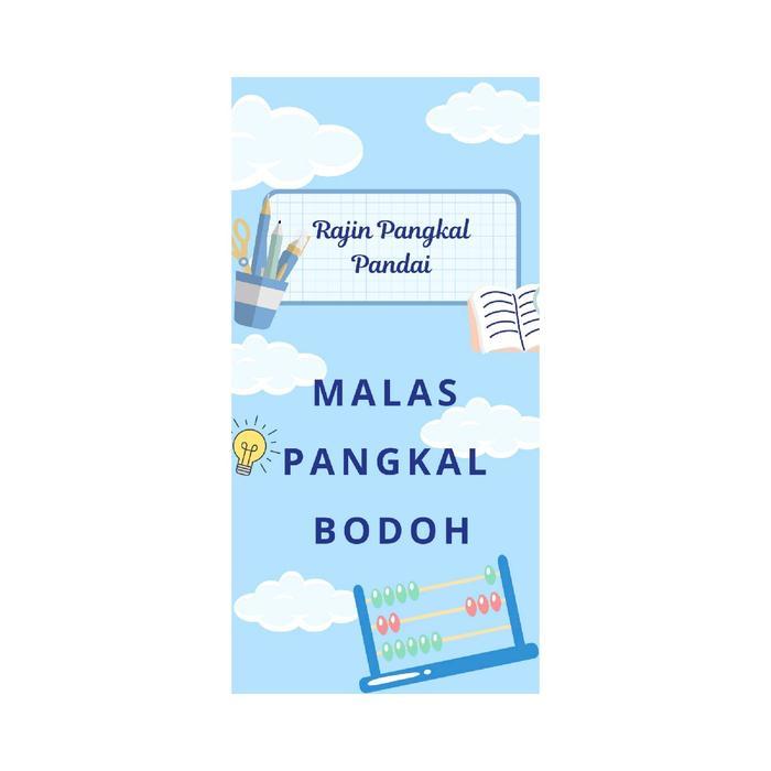 READY Dekorasi Gantung Aesthetic untuk Hiasan Kelas