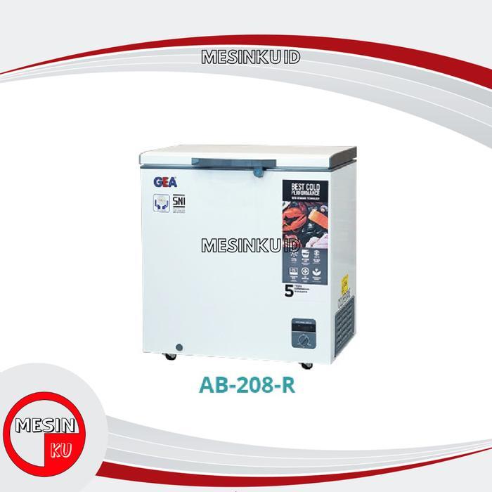 Chest Freezer GEA Freezer Box Freezer Mini Garansi Resmi All Varian - Ab-208