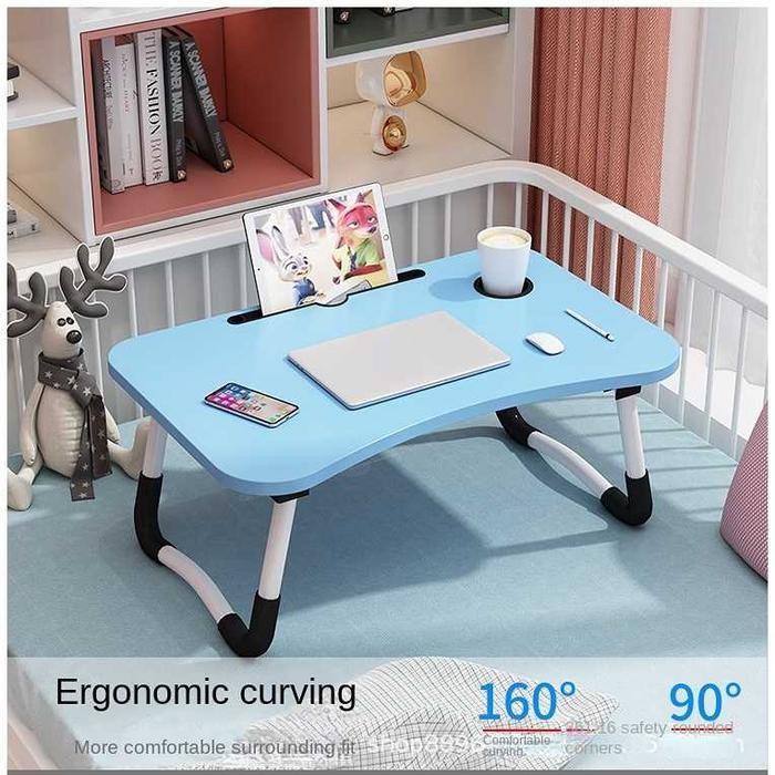 Terlaris meja laptop lesehan meja lipat belajar kerja portable besar serbaguna SALE