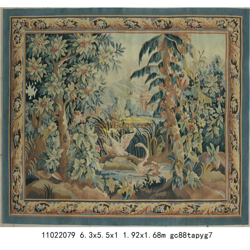 needle gobelin tapestry decorative wall tapestries wool tapestry forest wall tapestry tapestry curta