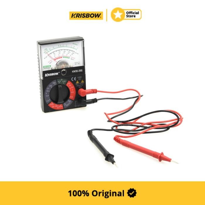 KRISBOW ALAT UKUR MULTIMETER ANALOG KECIL